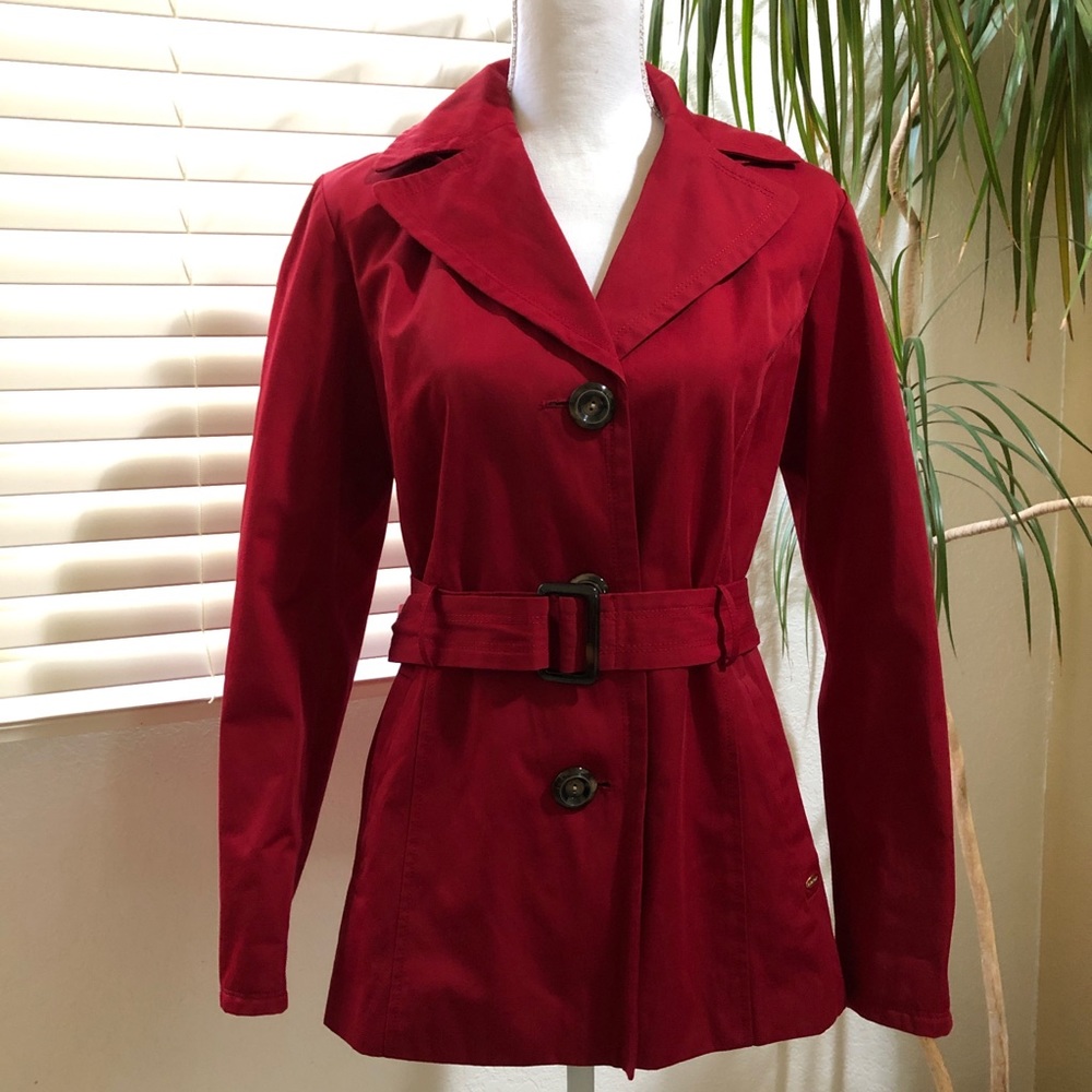 Ellen Tracy | Red Coat | size S
